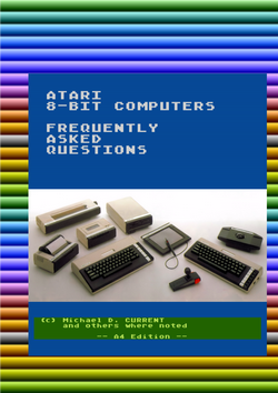 Atari 8-Bit Computers FAQ, PDF, A4 Format
