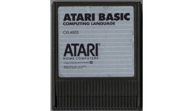 Atari BASIC cartridge, REV. C, 1982, Silver