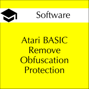 Atari BASIC Remove Obfuscation Protection