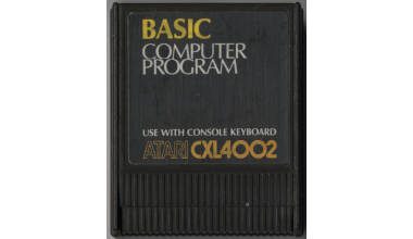 Atari BASIC cartridge, REV. A, 1979, Computer Program (rare)