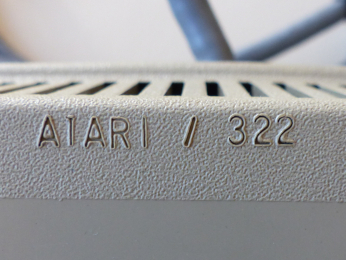 Peritel Atari 400 Week of manufacture, Computer #2, ATARI/322 engraved