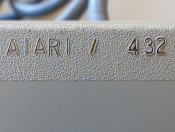 Peritel Atari 400 Week of manufacture, Computer #3, ATARI/432 engraved