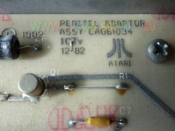 Later Peritel Atari 800 CAO61034 adaptor (close-up)