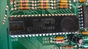 SECAM Atari 800XL CO12294B, POKEY chip