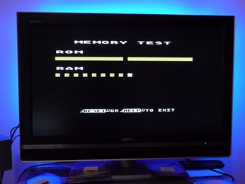 'Star' Arabic Atari 65XE ROM and RAM self-test